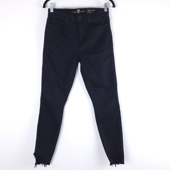 7 For All Mankind Jeans Guenevere Skinny Ankle pant size 27 - Picture 1 of 9